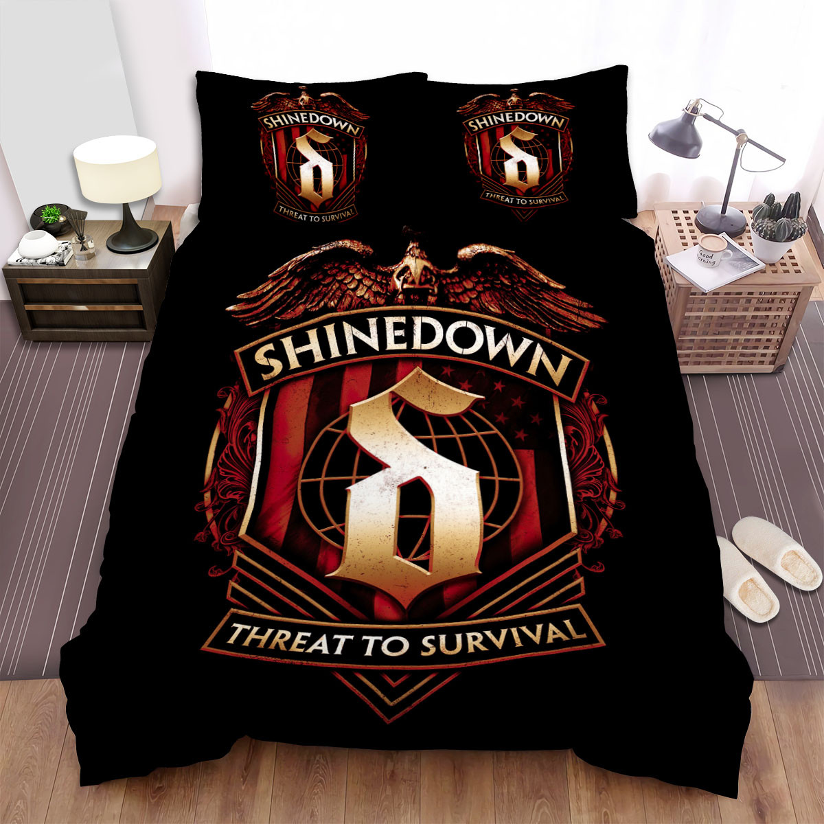 shinedown photo threat to survival duvet cover bedroom sets comfortable bedding sets wxzdm