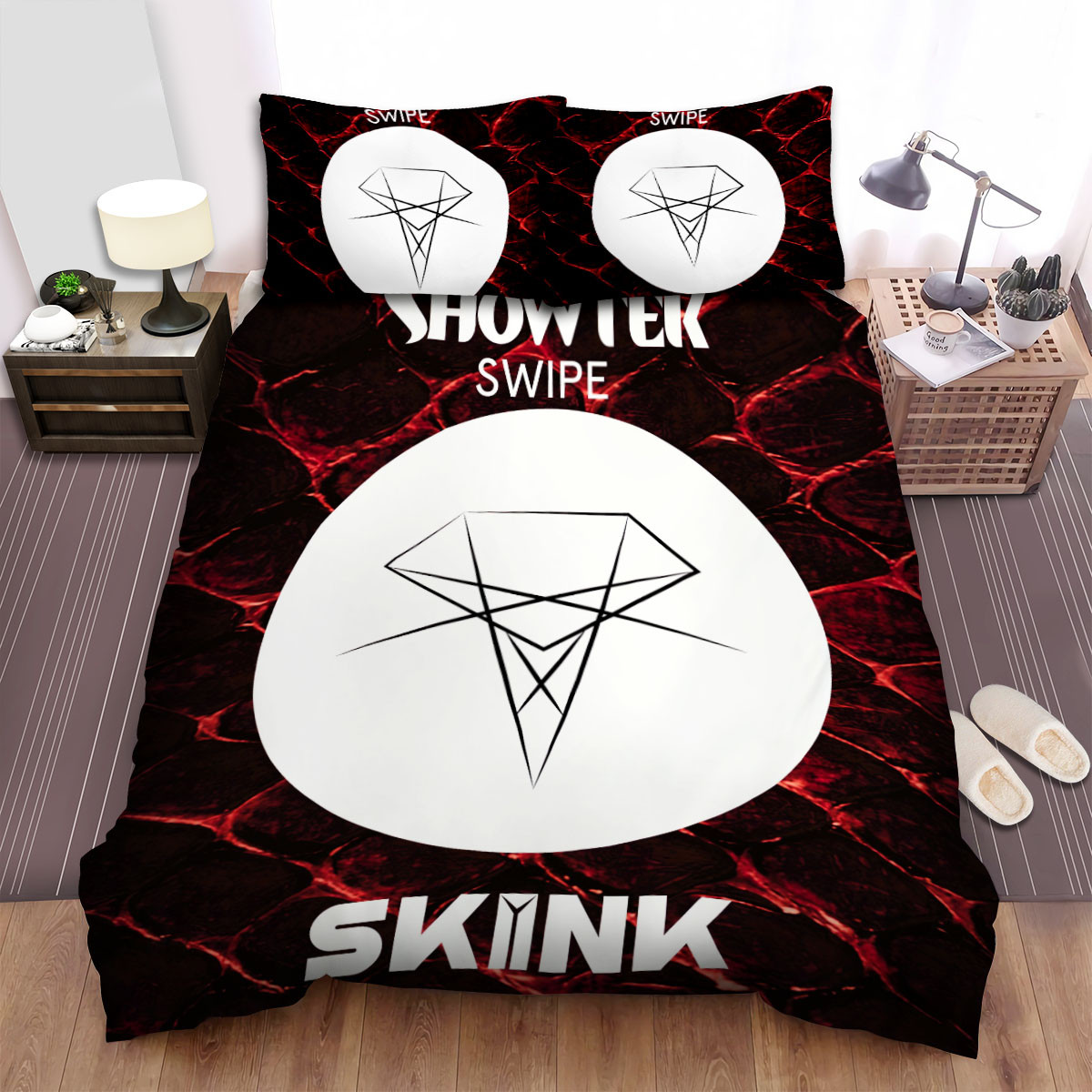 showtek band skink bed sheets spread comforter duvet cover bedding sets cn03v