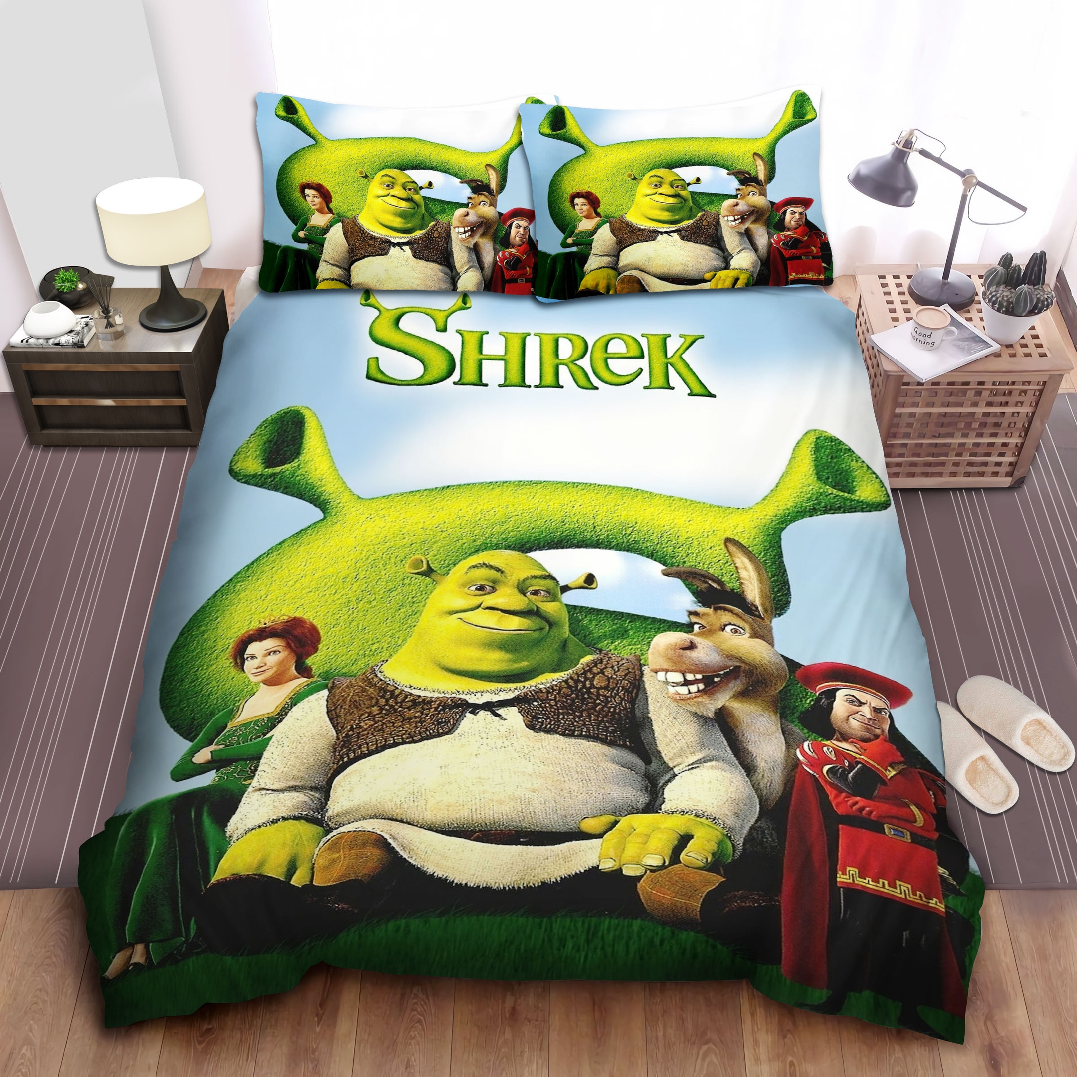 shrek first movie wallpaper duvet cover bedroom sets comfortable bedding sets kopwd