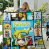 shrek quilt blanket for fans home decor gift