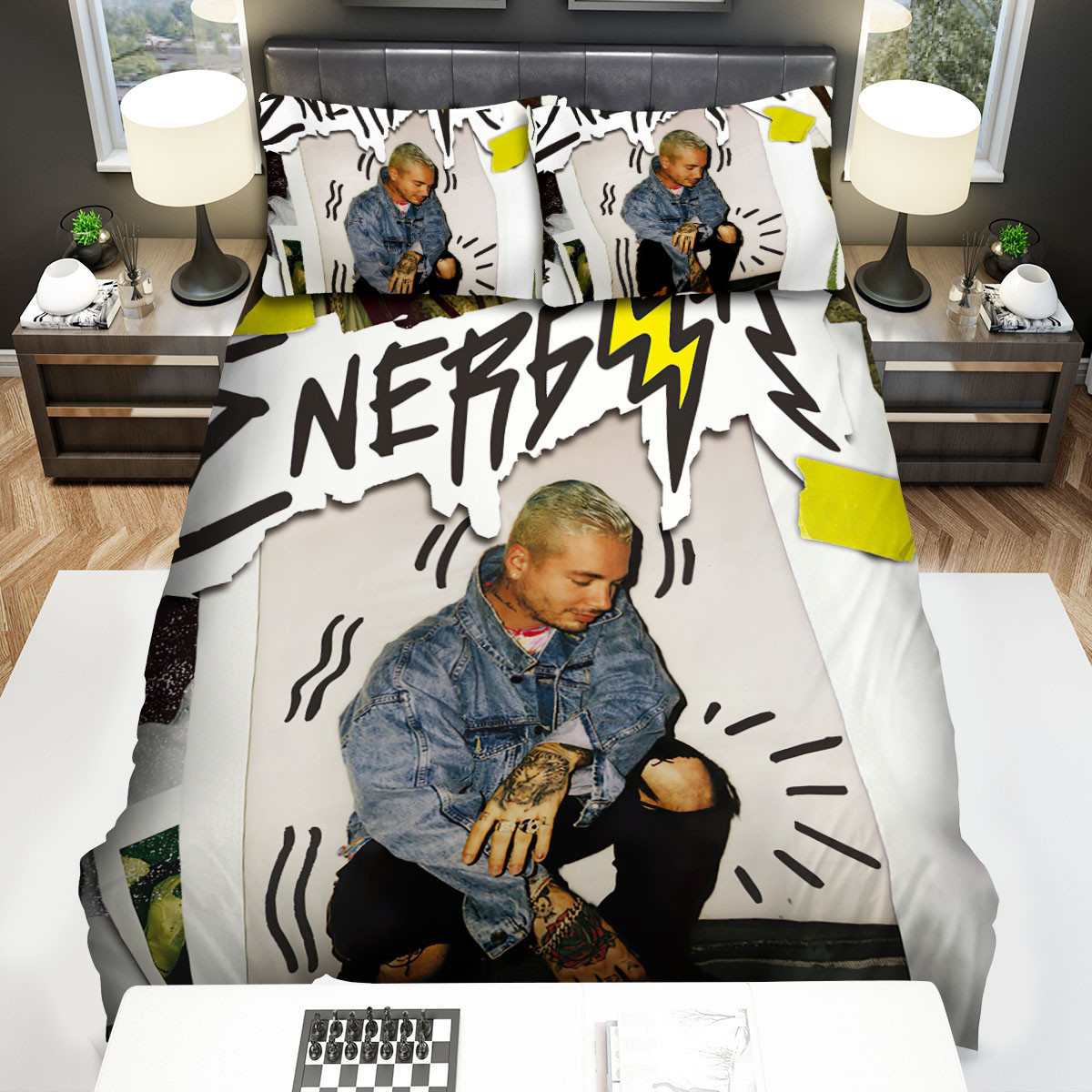 sigo extranandote j balvin bed sheets spread duvet cover bedding sets fuubs