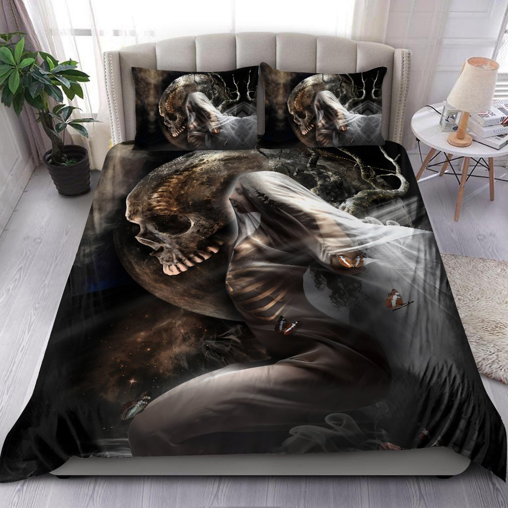 skull couple duvet cover bedroom sets comfortable bedding sets 3gvcq