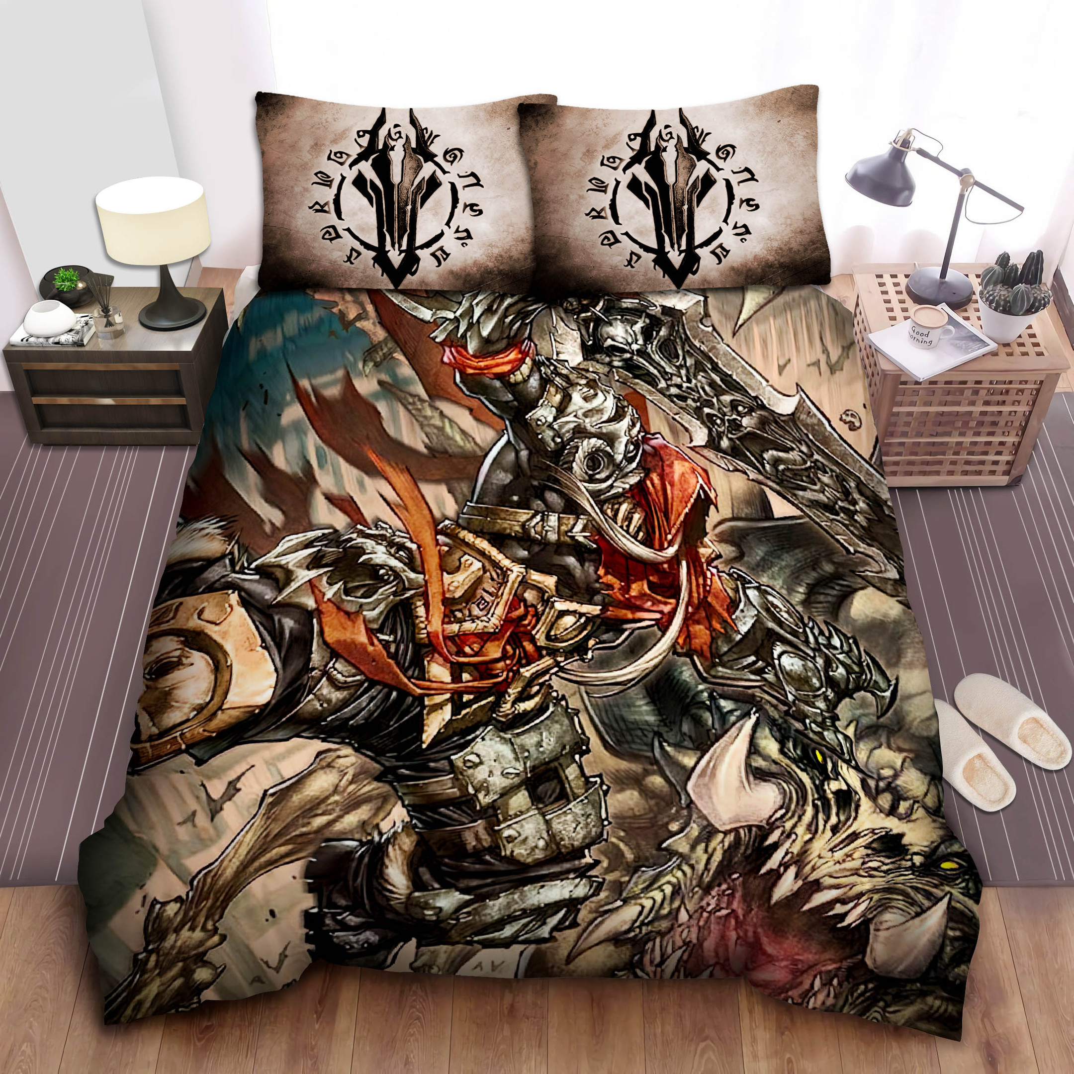 slashing demons duvet cover bedroom sets comfortable bedding sets gkhot