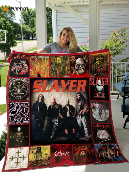 slayer 1 quilt blanket for fans home decor gift