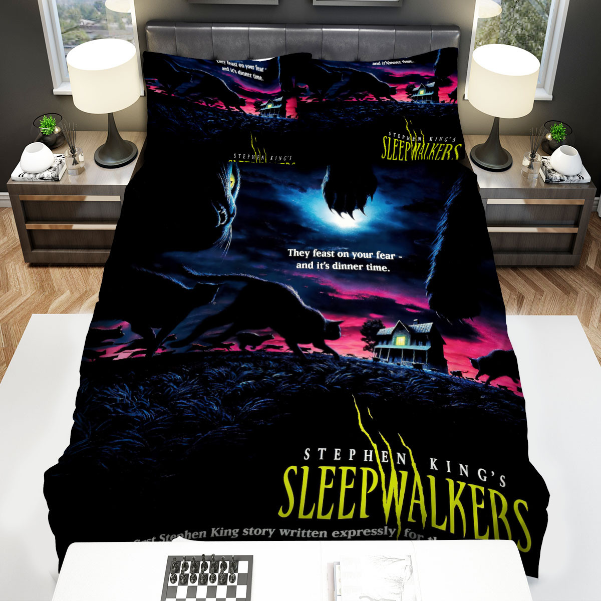 sleepwalkers 1992 poster ver2 duvet cover bedroom sets comfortable bedding sets 1ljcf