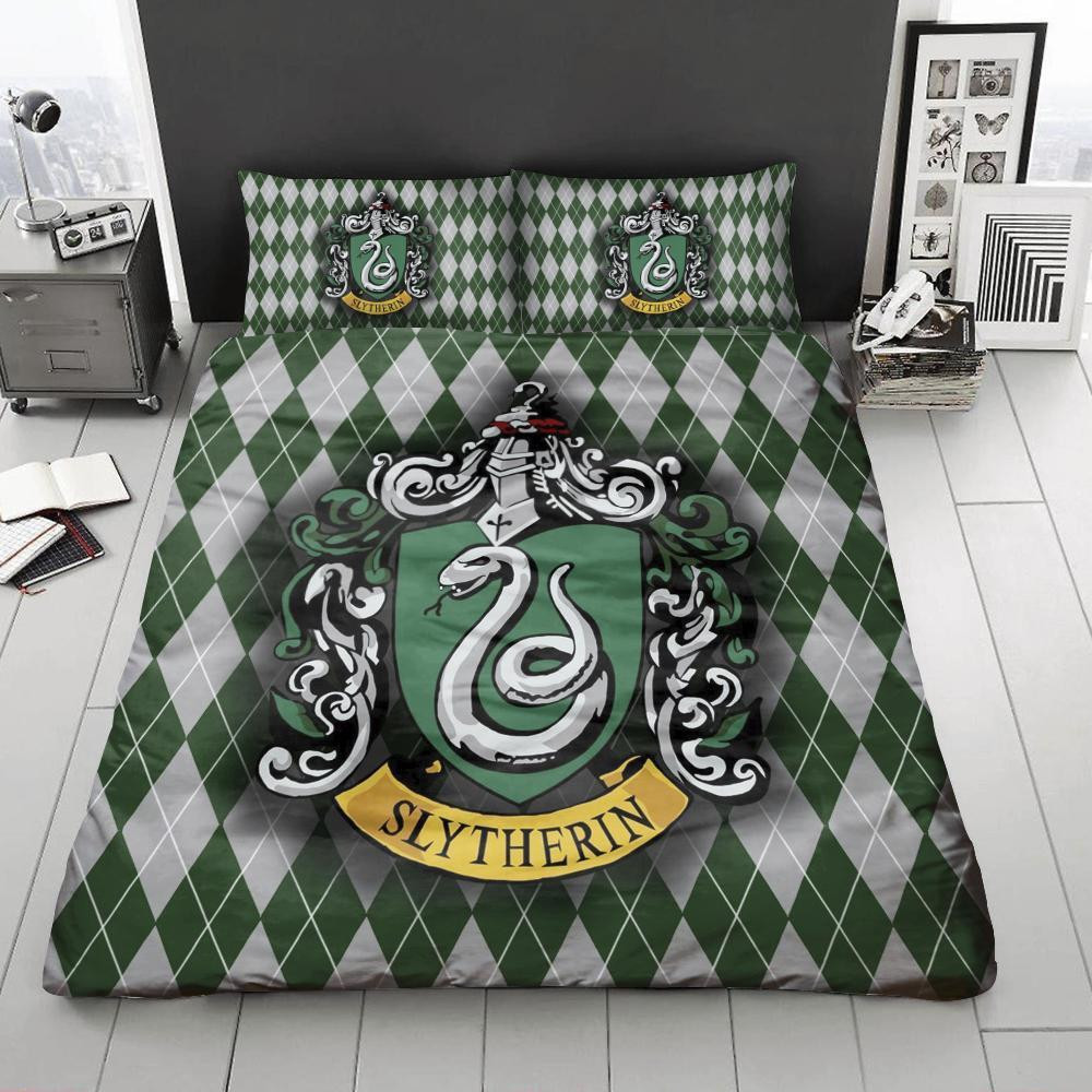 slytherin house duvet cover bedroom sets comfortable bedding sets bdvnc