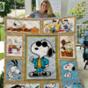 snoopy quilt blanket 1t