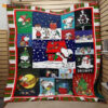 snoopy snoopy christmas the peanuts cartoon 329 gift lover quilt blanket