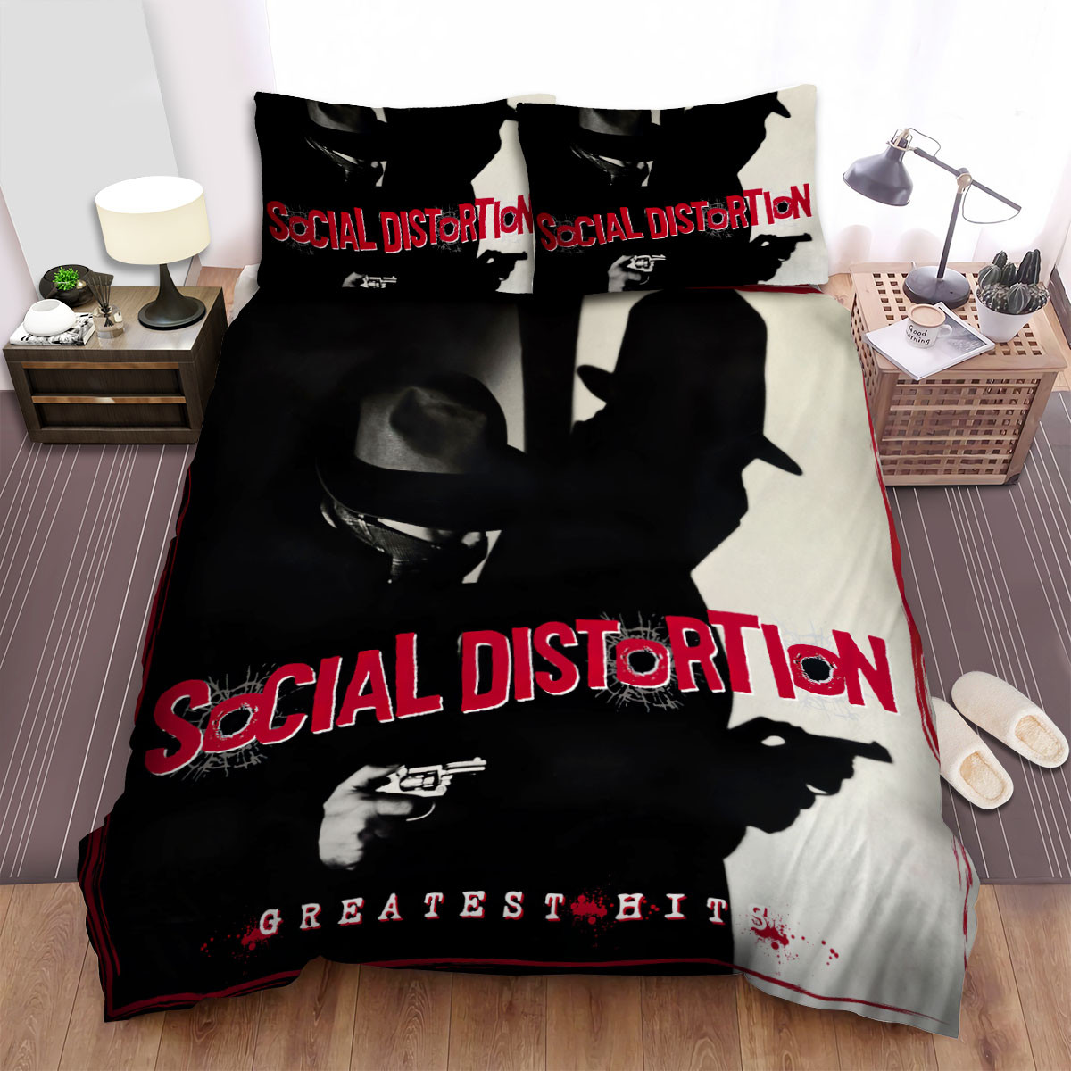 social distortion greatest hits bed sheets spread comforter duvet cover bedding sets umtrw