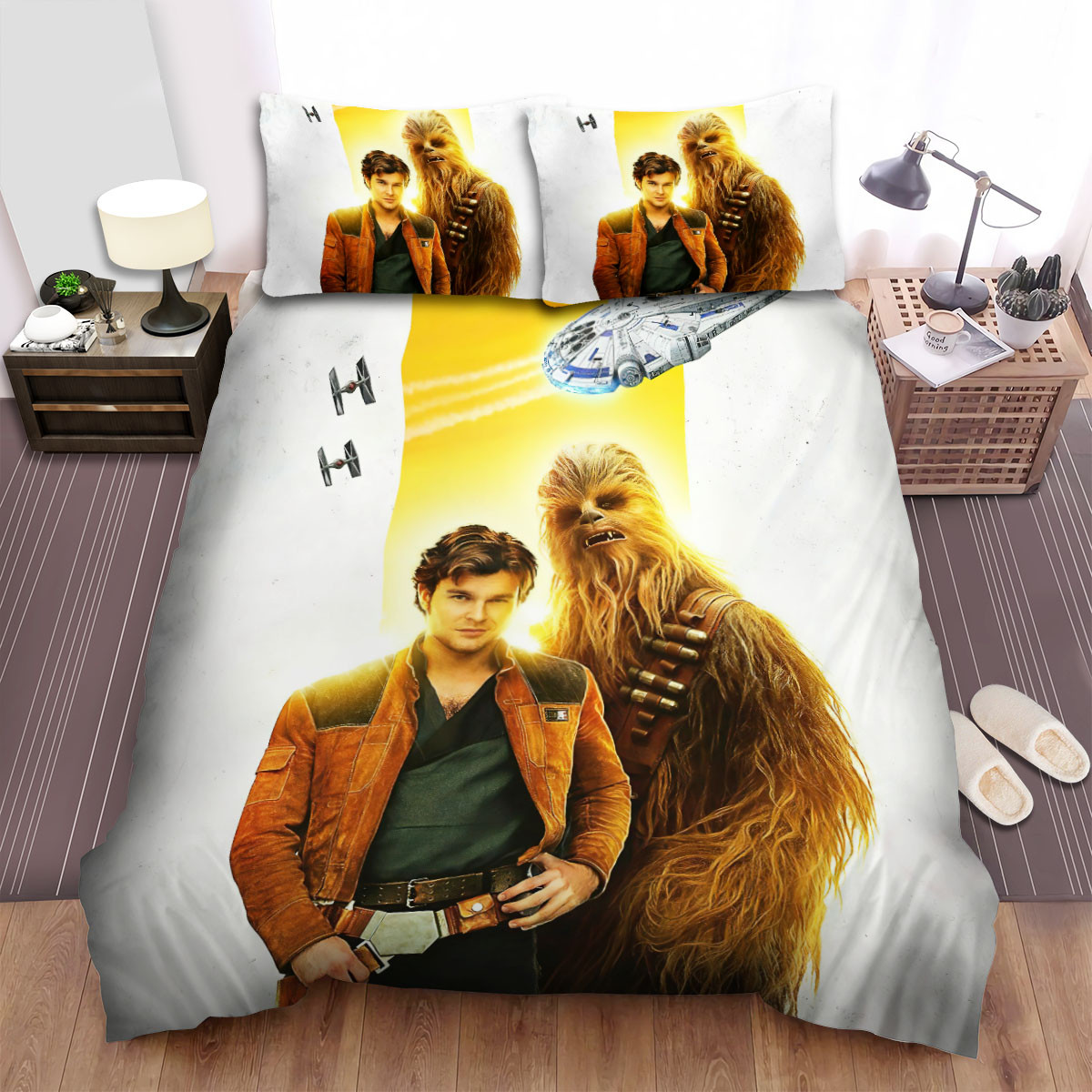 solo a star wars story 2018 the chase movie poster bed sheets spread comforter duvet cover bedding sets cfgdr