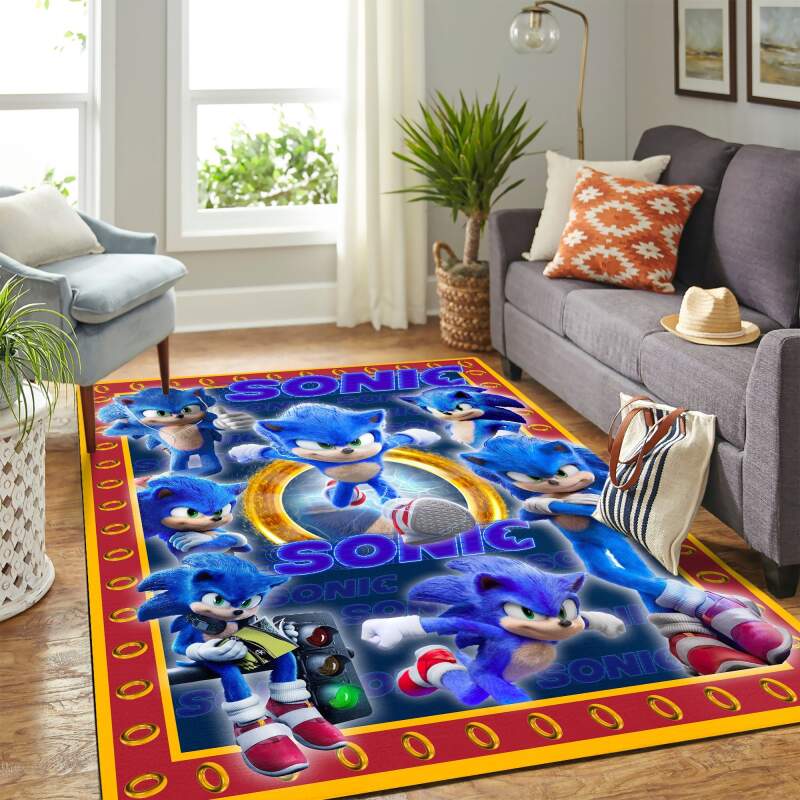 sonic carpet area rug 0