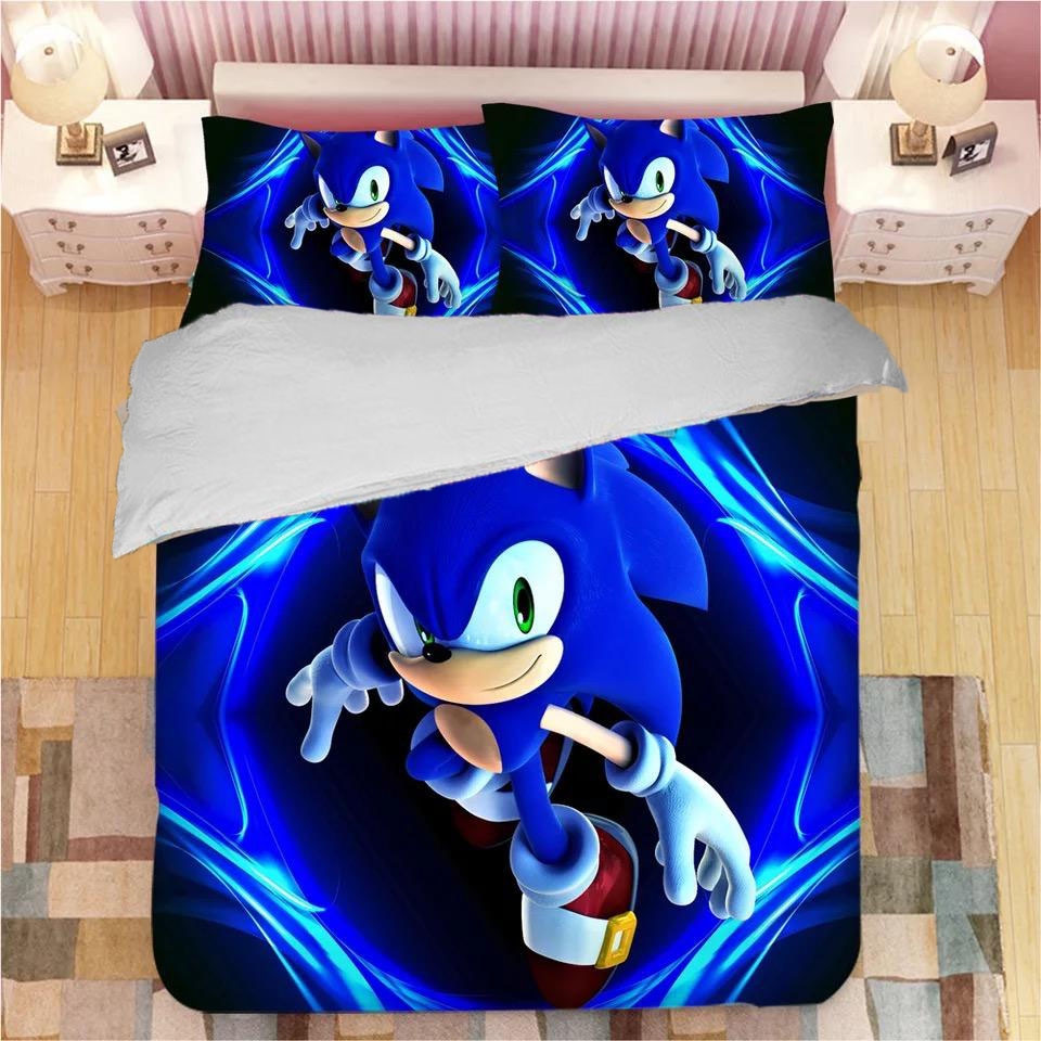 sonic the hedgehog bedding set duvet cover bedroom sets comfortable bedding sets sasam