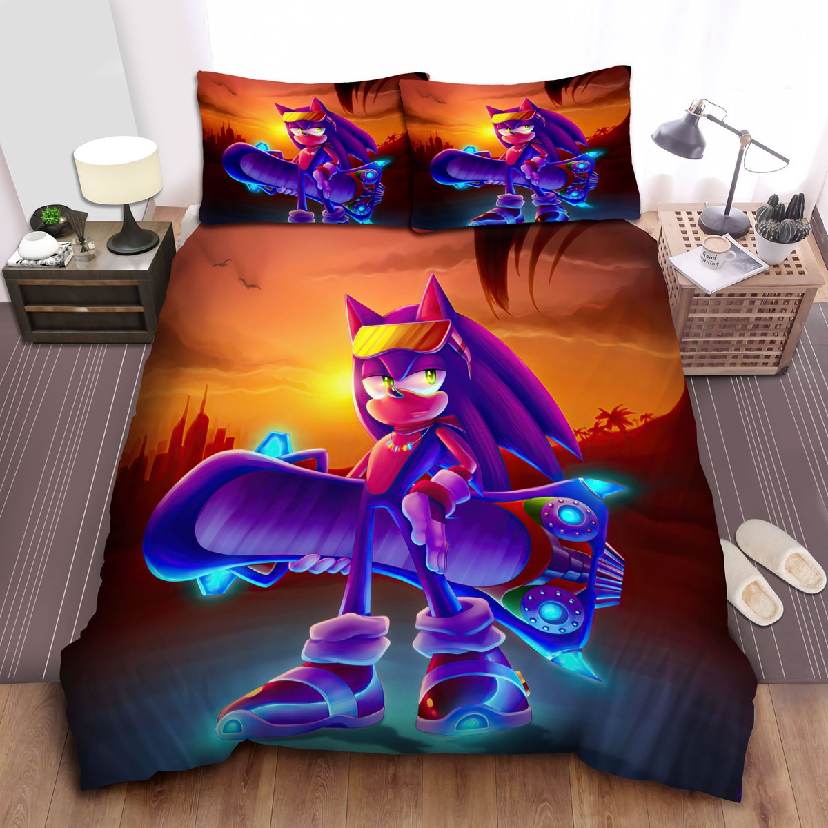 sonic the hedgehog with his hoverboard duvet cover bedroom sets comfortable bedding sets 8sb7t