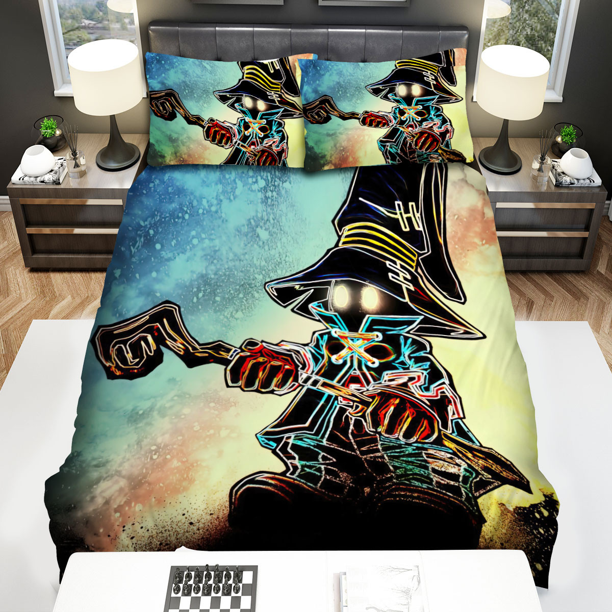 soul of heroes black mage bed sheets spread comforter duvet cover bedding sets k7hqw