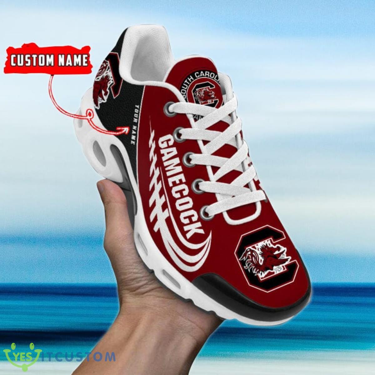 south carolina gamecocks custom name air cushion sports shoes