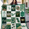 south florida bulls 3 quilt blanket for fans home decor gift