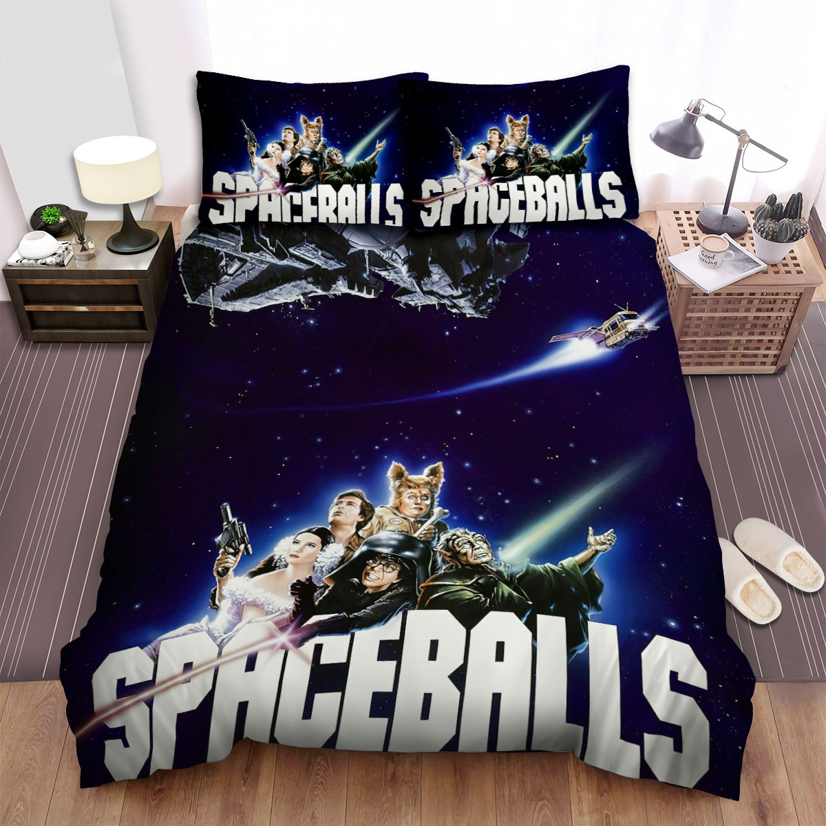 spaceballs 1987 movie galaxy sky duvet cover bedroom sets comfortable bedding sets vzw4i