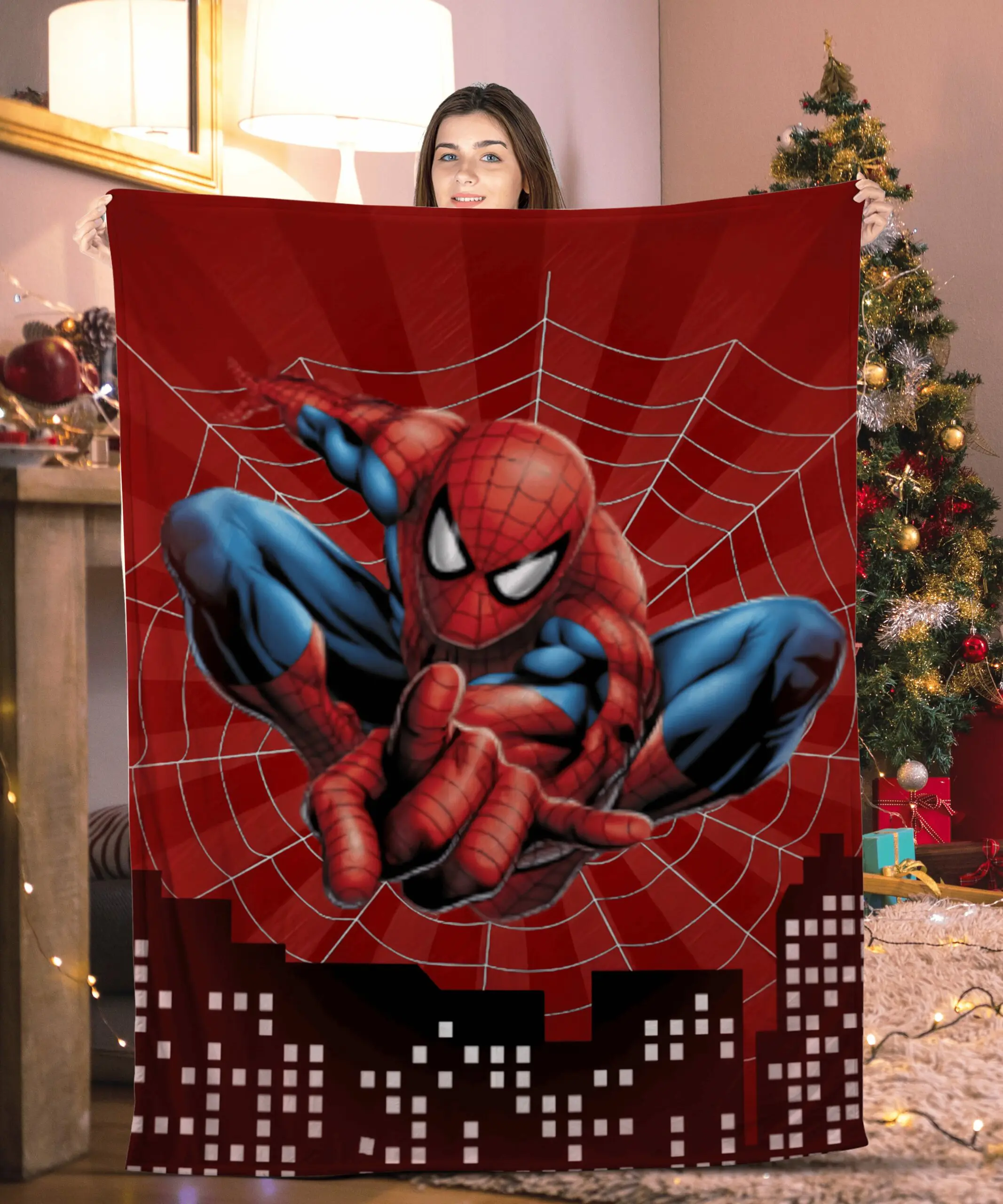 spider man blanket 2 cyabi