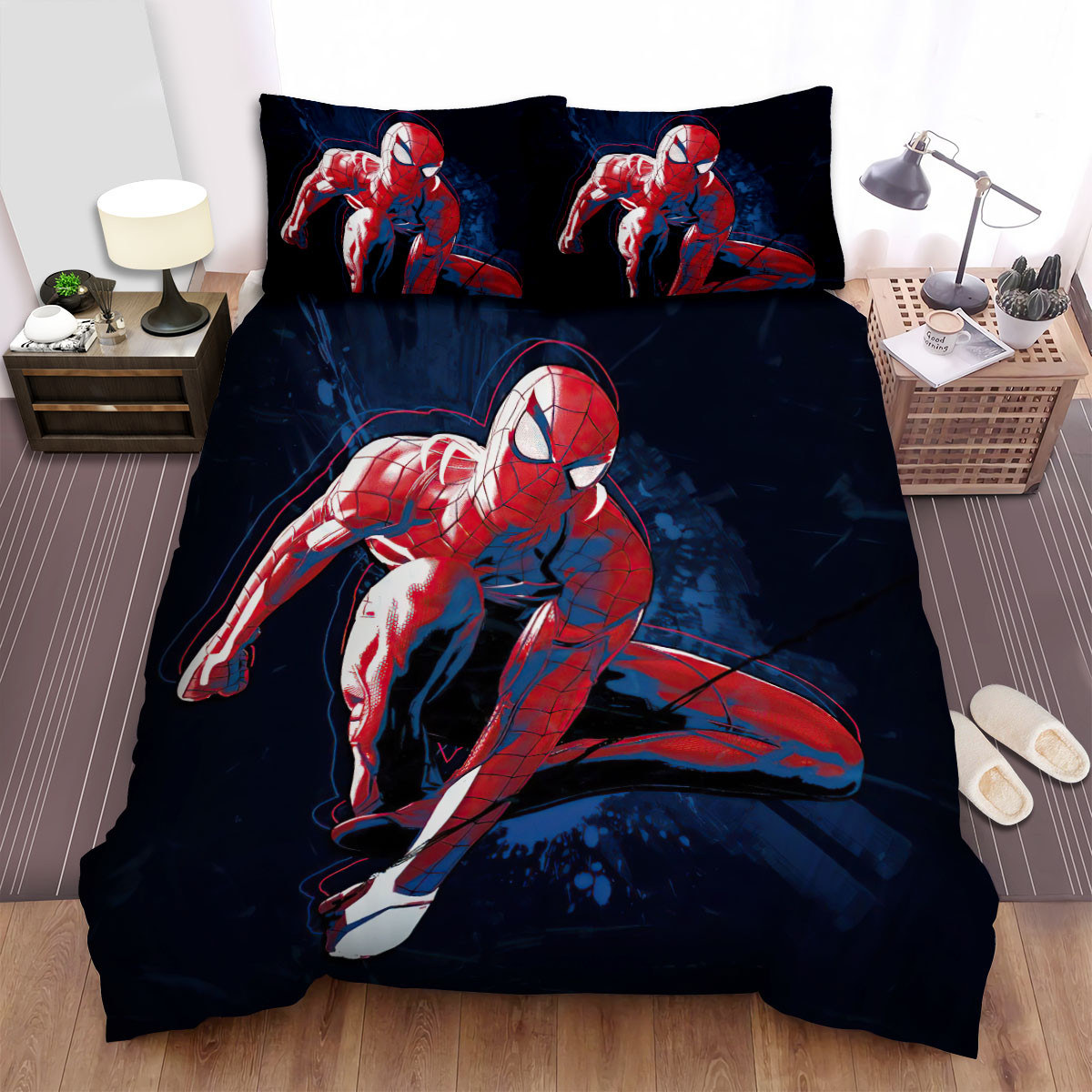 spider man game inspired bedding sets duvet cover spidey bed sheets 7etkf