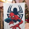 spider man logo blanket cam3x