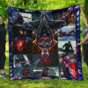 spider man miles gonzalo morales comic premium quilt blanket movie home decor custom for fans hmoef