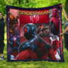 spider man miles gonzalo morales premium quilt blanket movie home decor custom for fans kk2pi