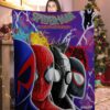 spider man shattered spider verse blanket rhj4v