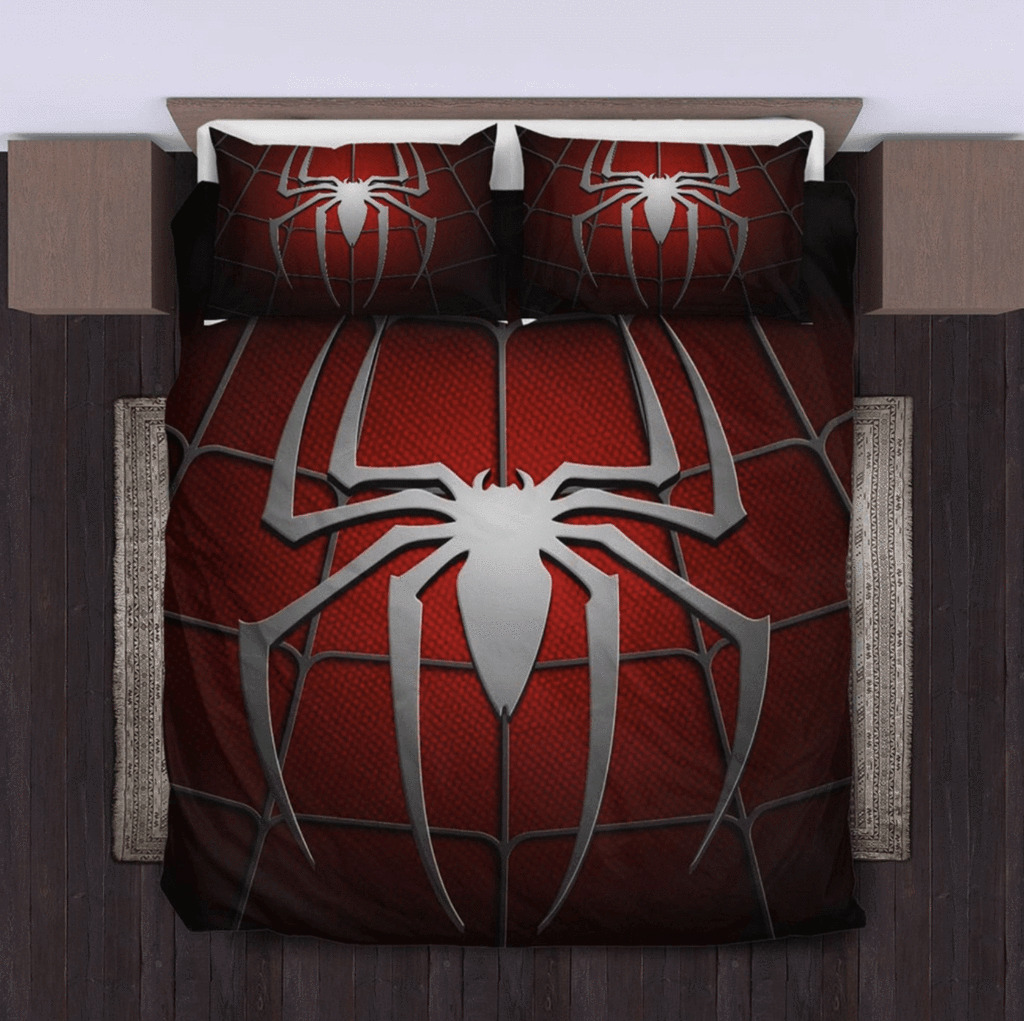 spiderman custom duvet cover bedroom sets comfortable bedding sets gqipa