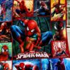 spiderman fleece blanket spiderman blanket ultimate spiderman blanket avengers superhero blanket birthday gifts christmas gifts quilt blanket 20231002064955450