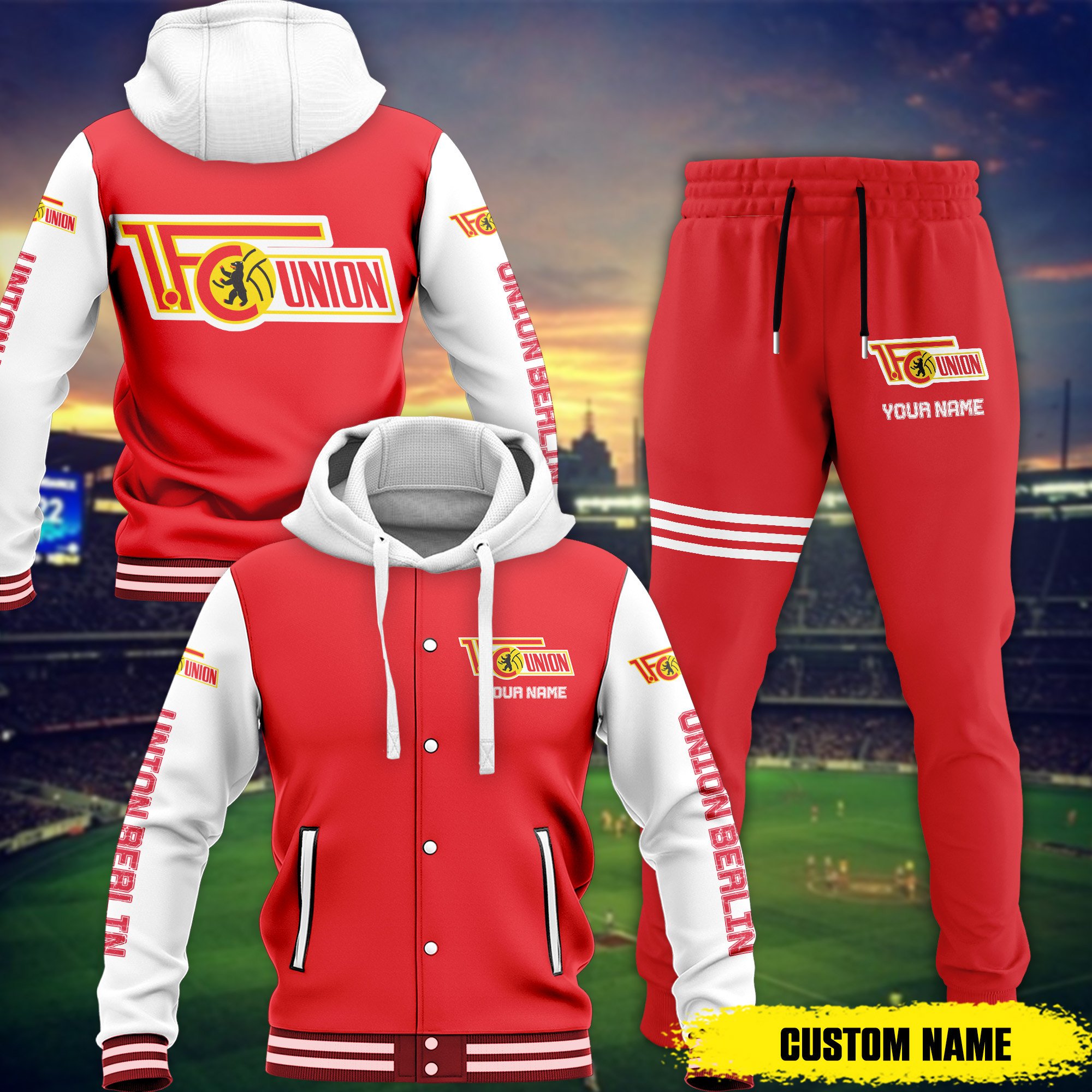 sportswearmerch 1 fc union berlin bdlg combo baseball hoodied jacket and joggers gift for fan p21k4