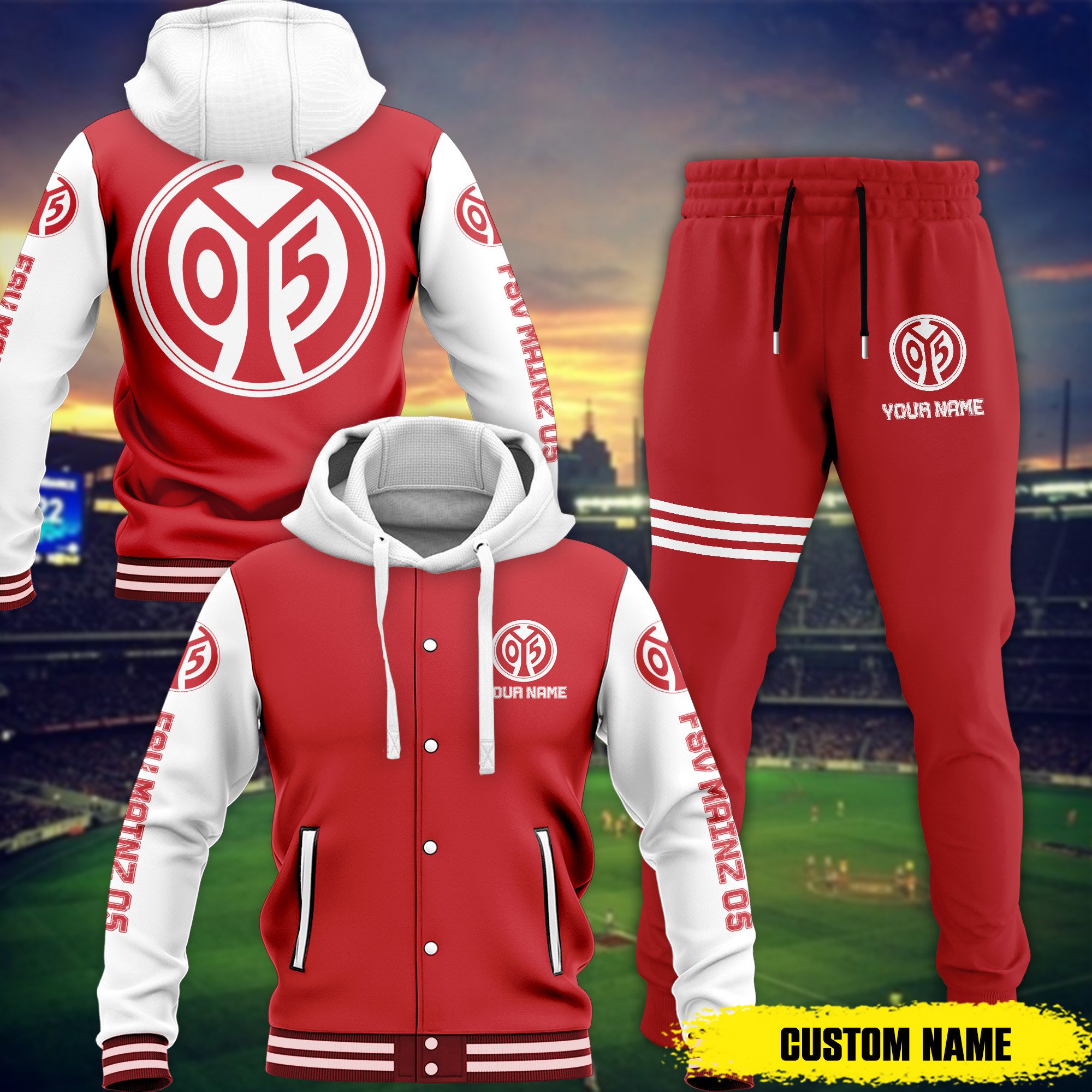 sportswearmerch 1 fsv mainz 05 bdlg combo baseball hoodied jacket and joggers gift for fan vpp2o