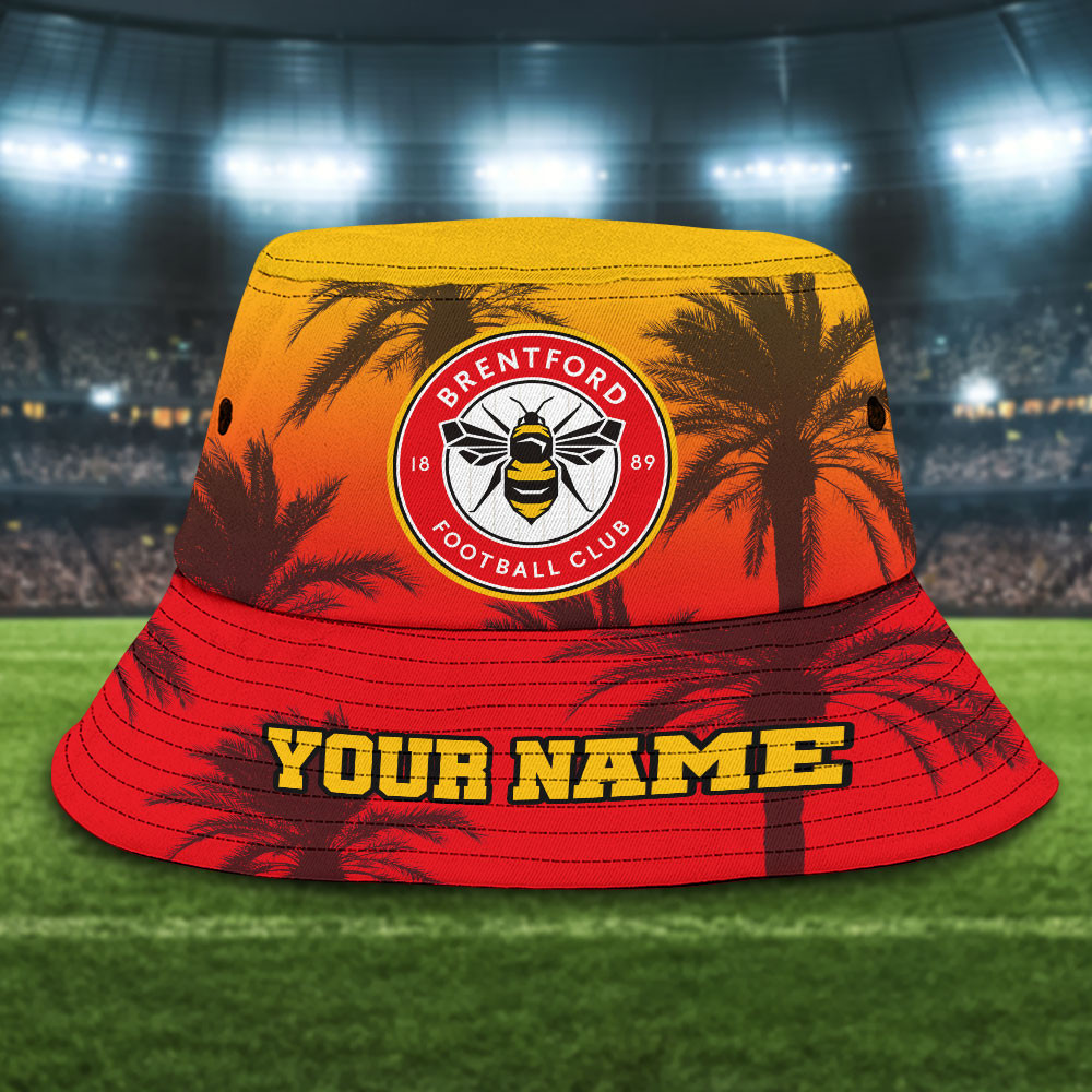 sportswearmerch brentford new personalized bucket hat season 23 24 for fans jfolr