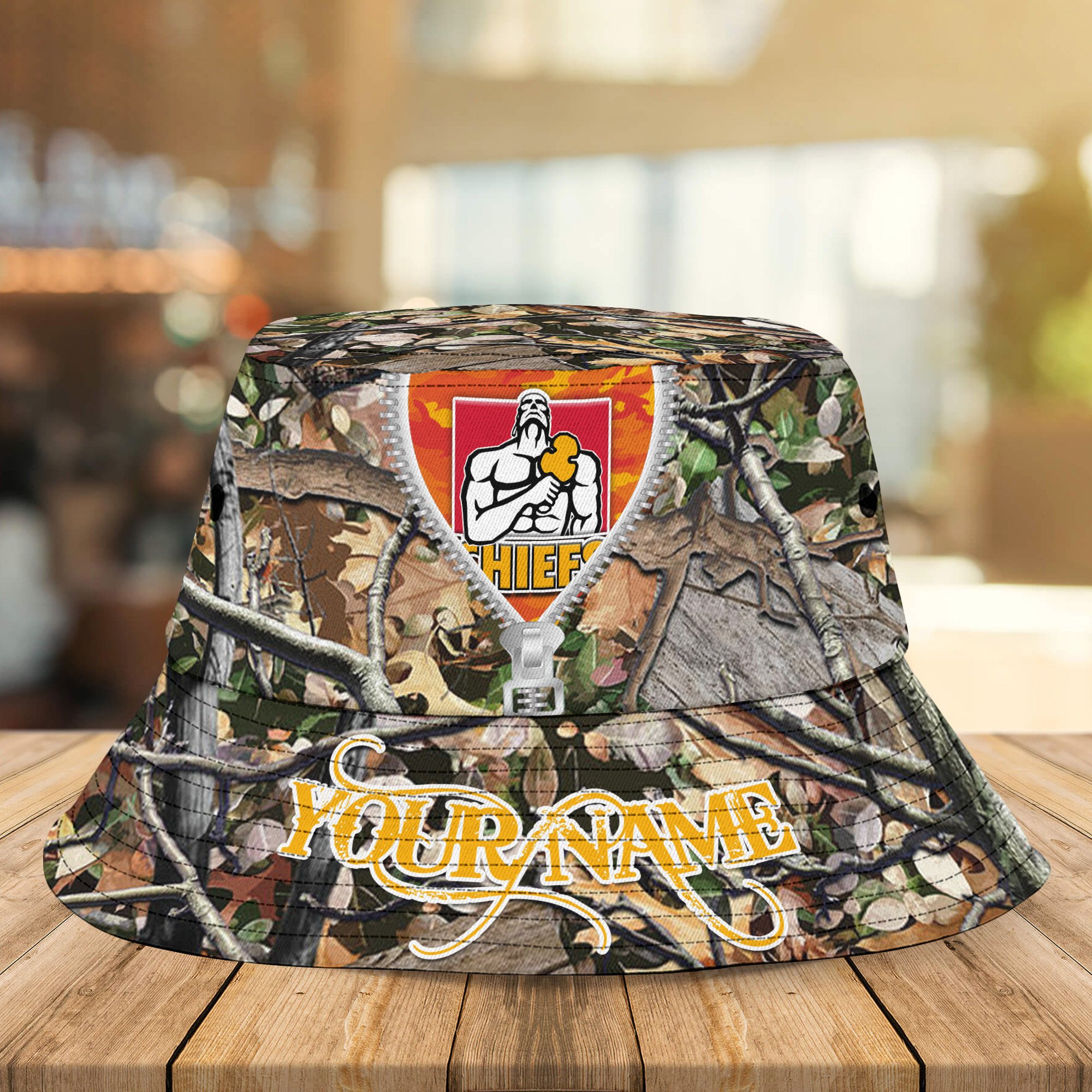 sportswearmerch chiefs super rugby camo hunting personalized bucket hat for fans xp83g