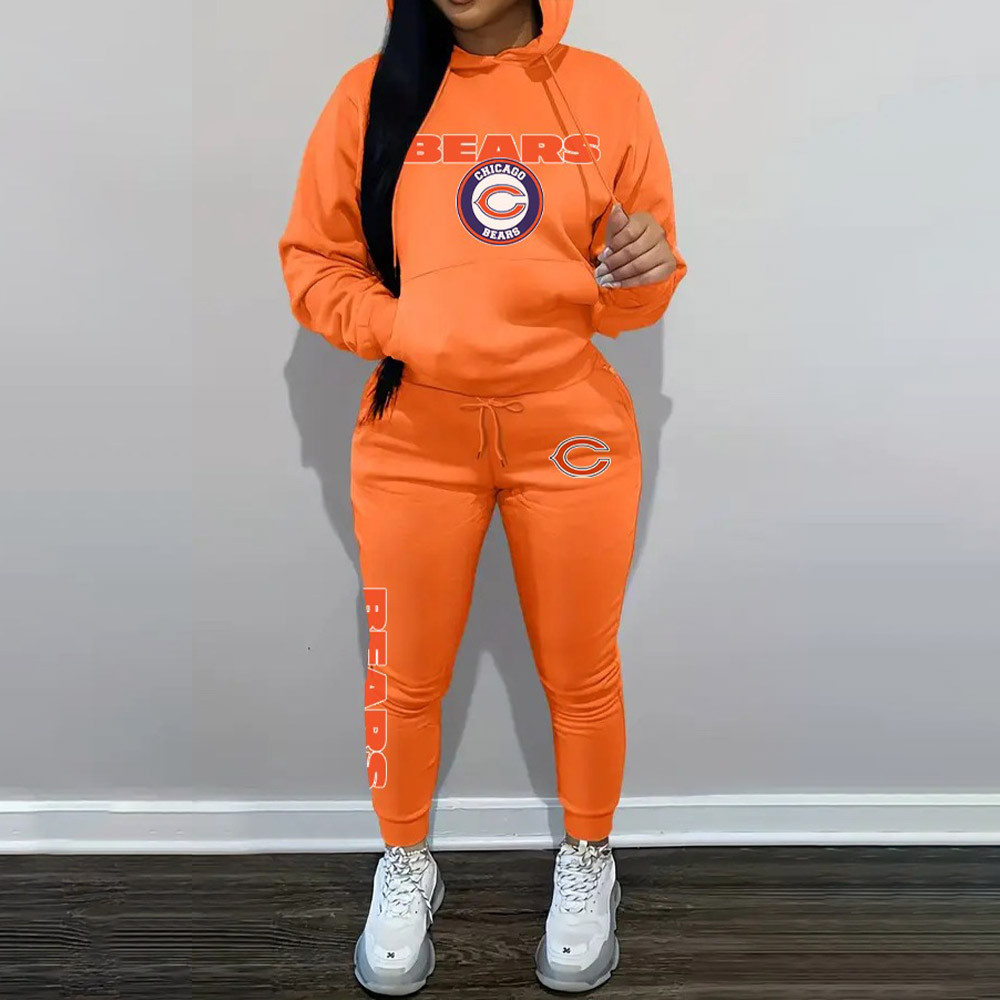 sportwearmerch chicago bears nfl hoodie and joggers gifts for fans limited edition n26js