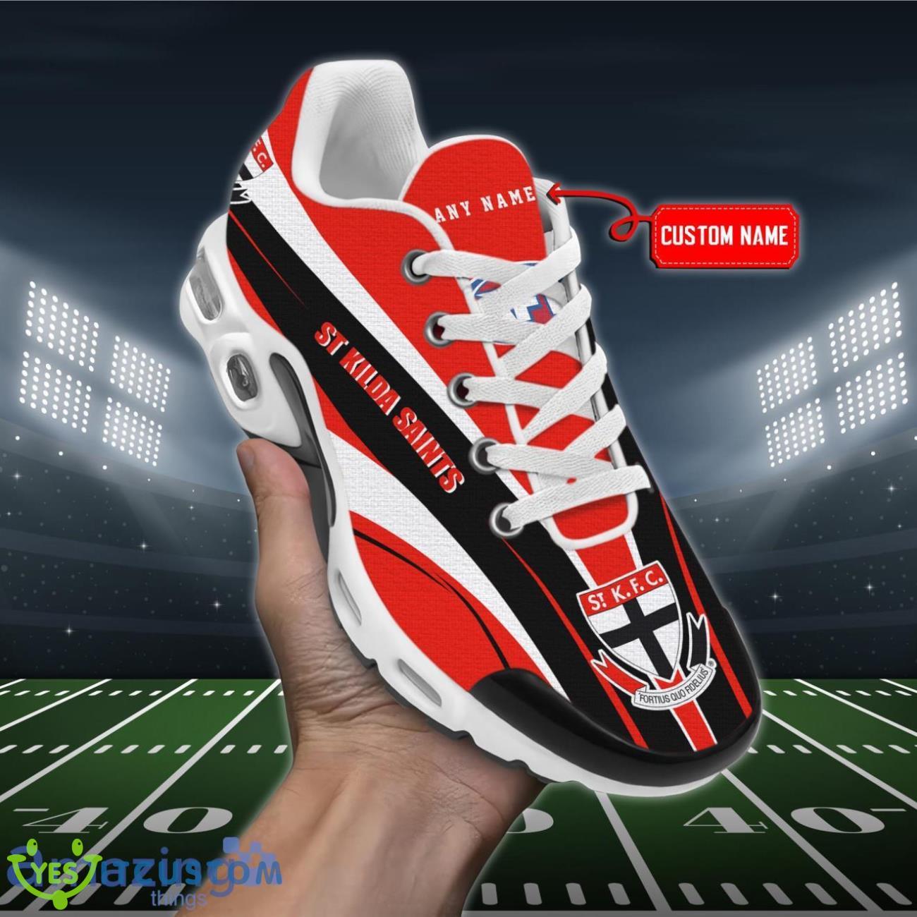 st kilda saints premium air cushion sport shoes custom name for real fans