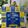 st louis blues 1 quilt blanket for fans home decor gift