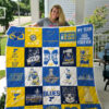 st louis blues 2 quilt blanket for fans home decor gift