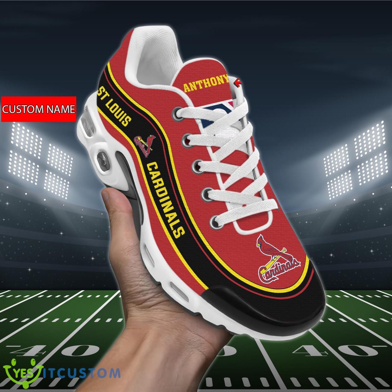 st louis cardinals mlb air cushion sports shoes custom name for fans