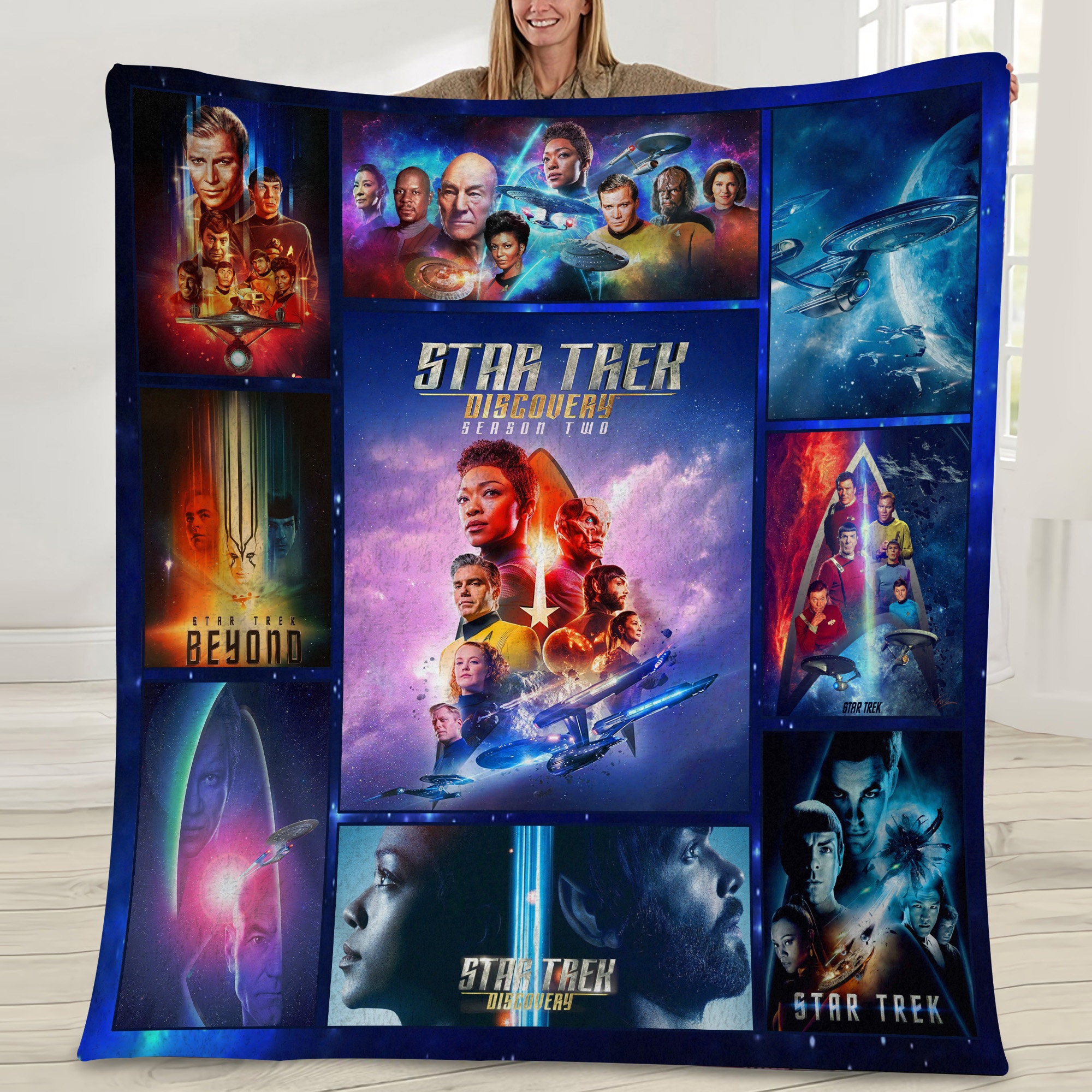 star trek movie action movie blanket vsaev