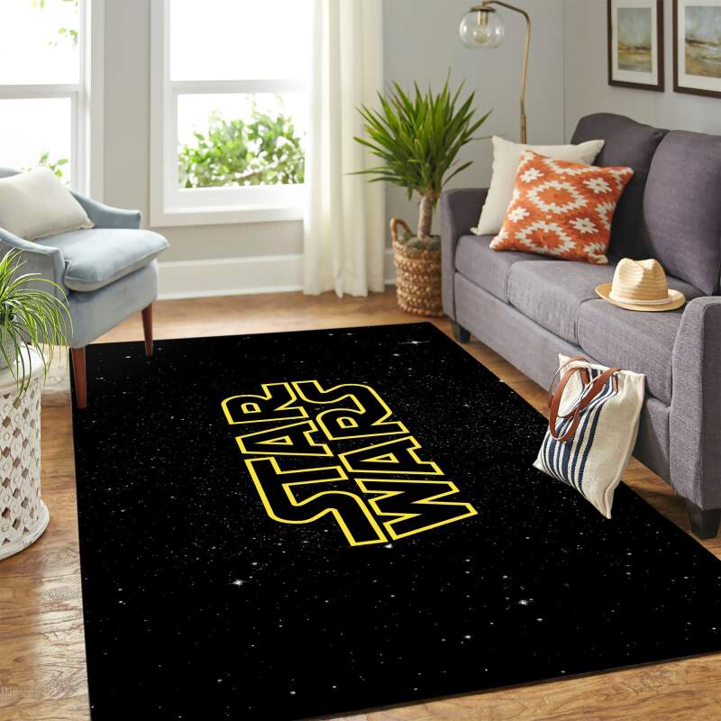 star wars logo carpet floor area rug 0