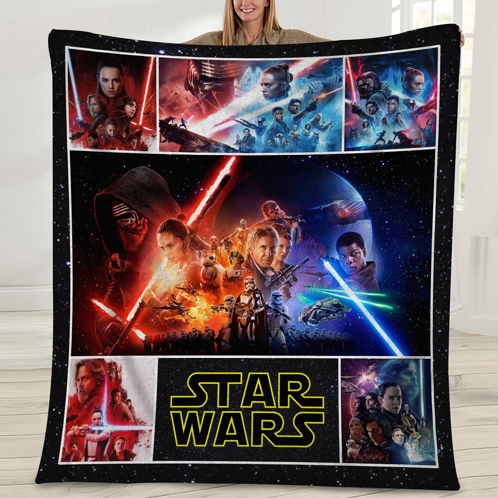 star wars movie blanket 95uoj