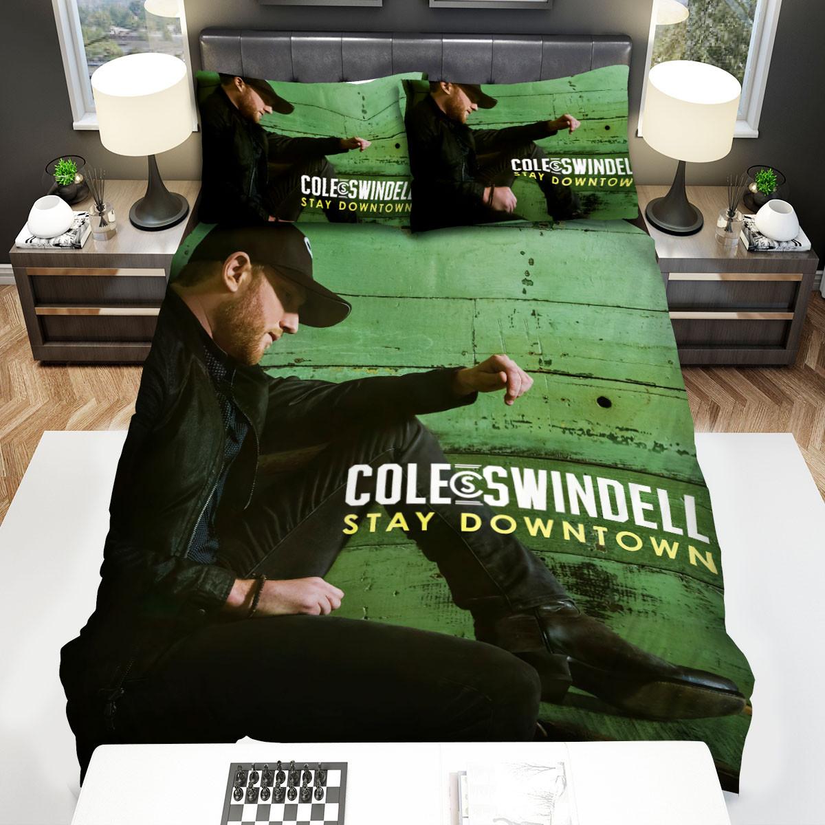 stay downtown cole swindell bed sheets spread comforter duvet cover bedding sets w2wr3