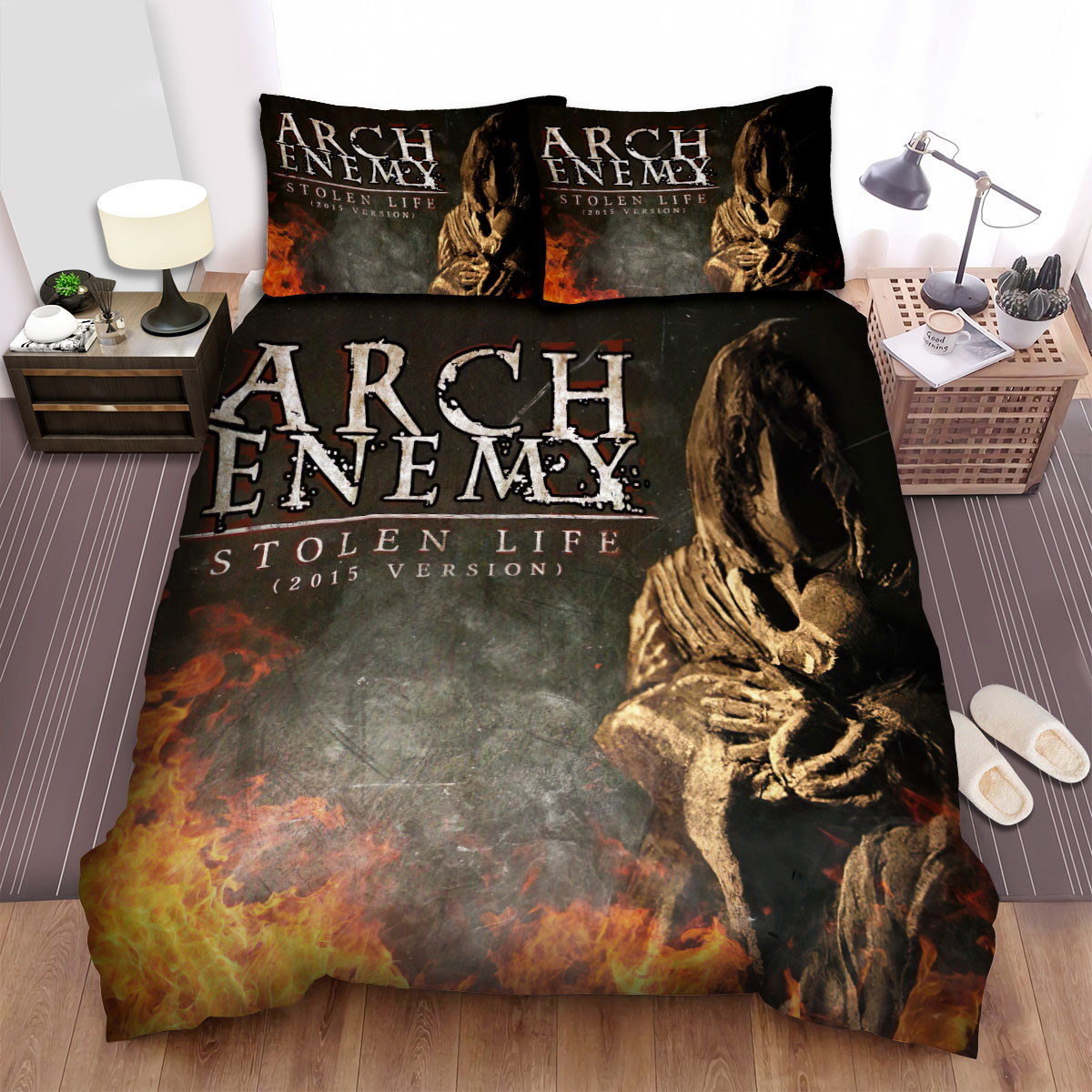 stolen life 2015 ver arch enemy bed sheets spread comforter duvet cover bedding sets rn2mb