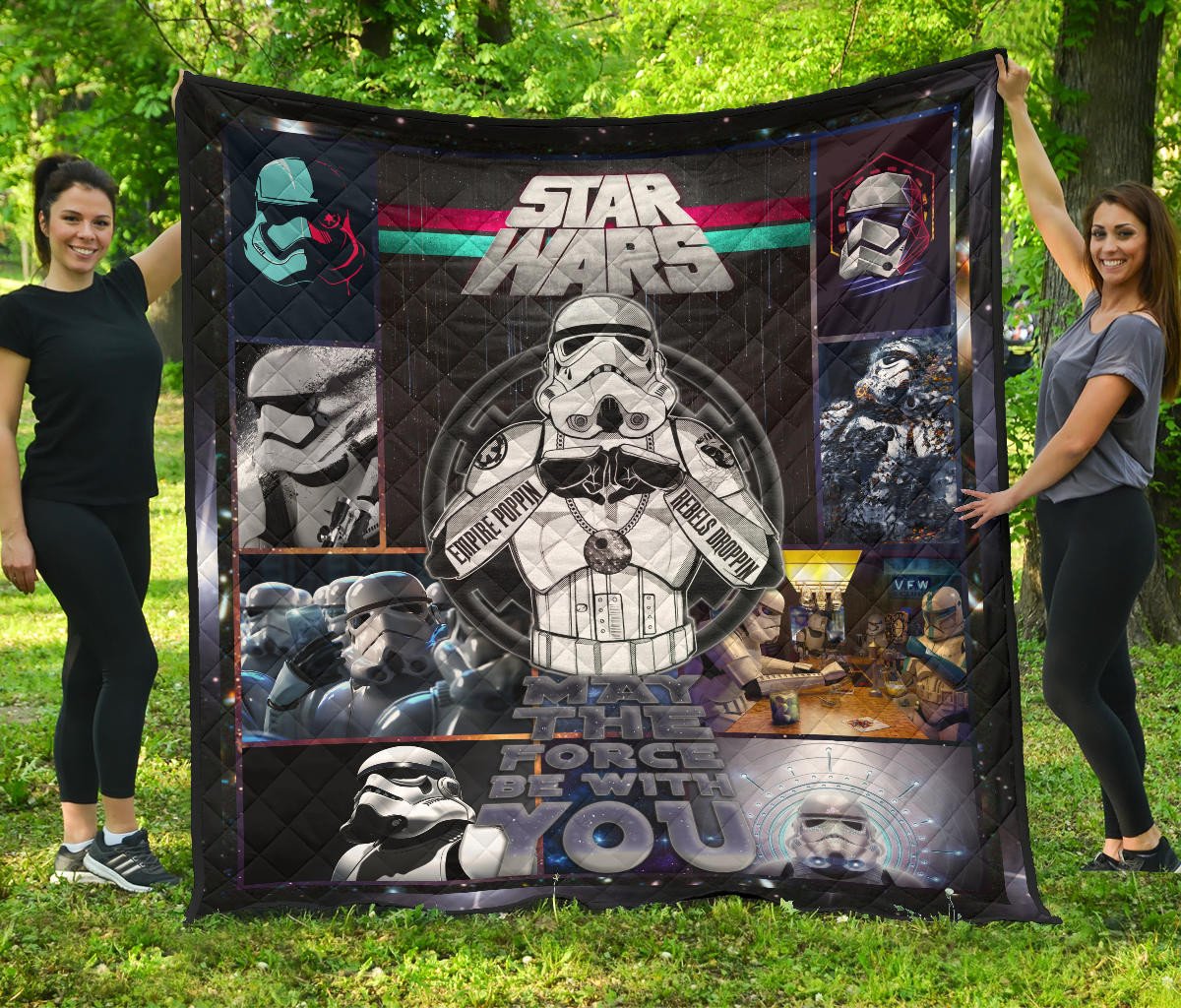 stormtrooper star wars premium quilt blanket movie home decor custom for fans emboq