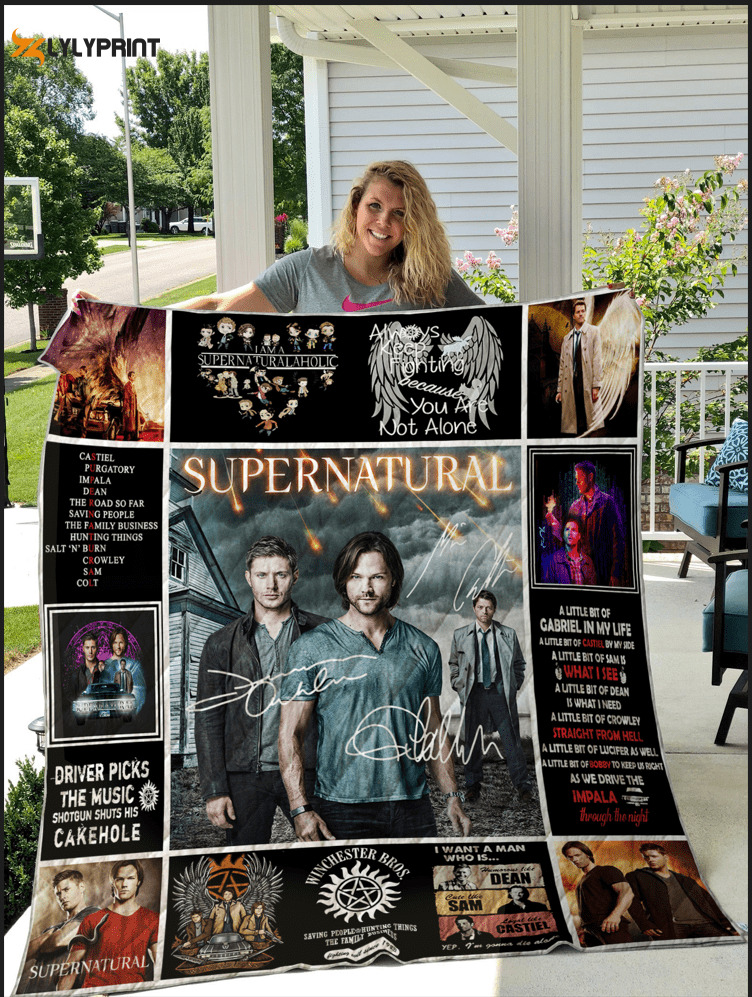 supernatural quilt blanket 1a