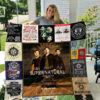 supernatural quilt blanket for fans home decor gift b