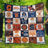 syracuse orange quilt blanket