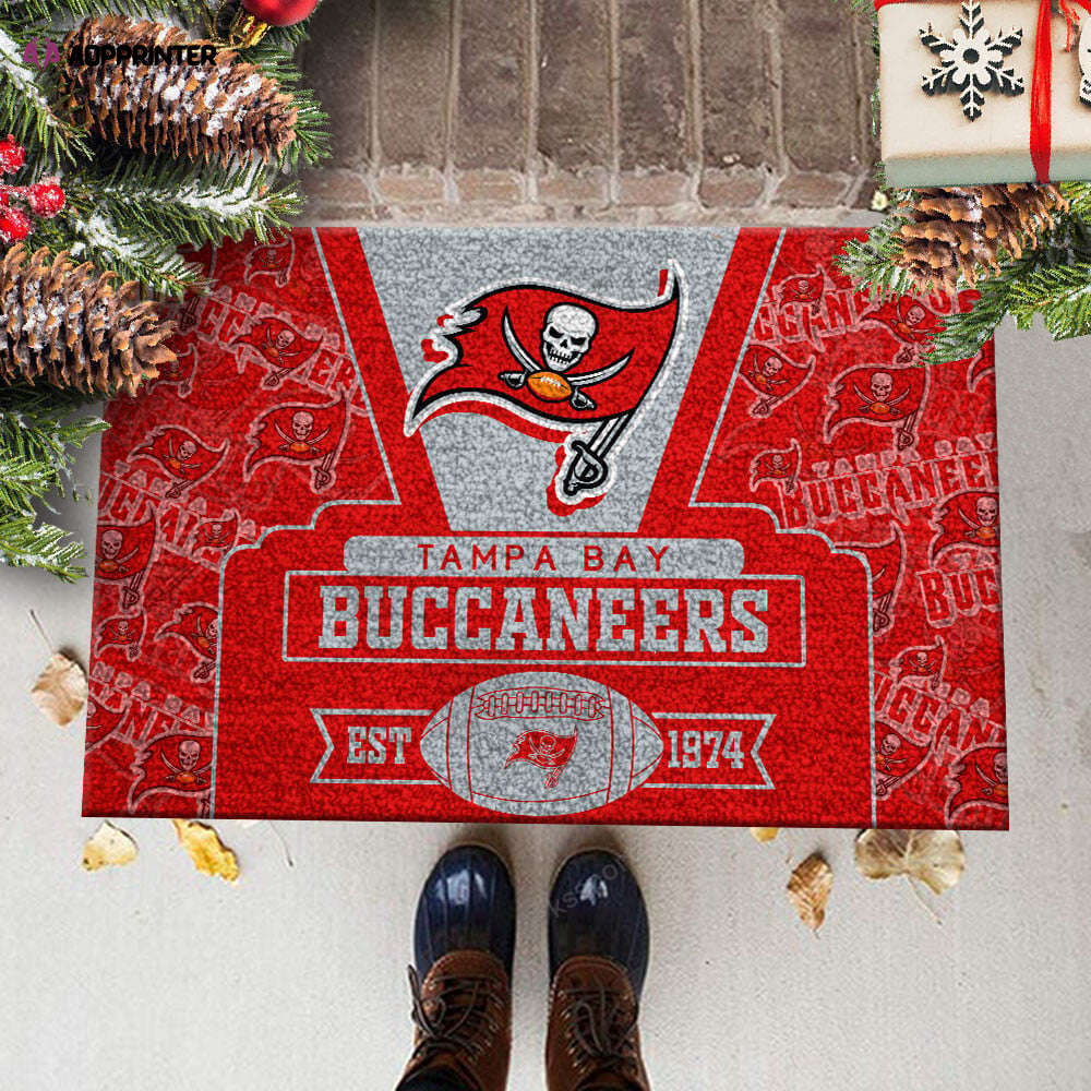 tampa bay buccaneers doormat best gift for home decor