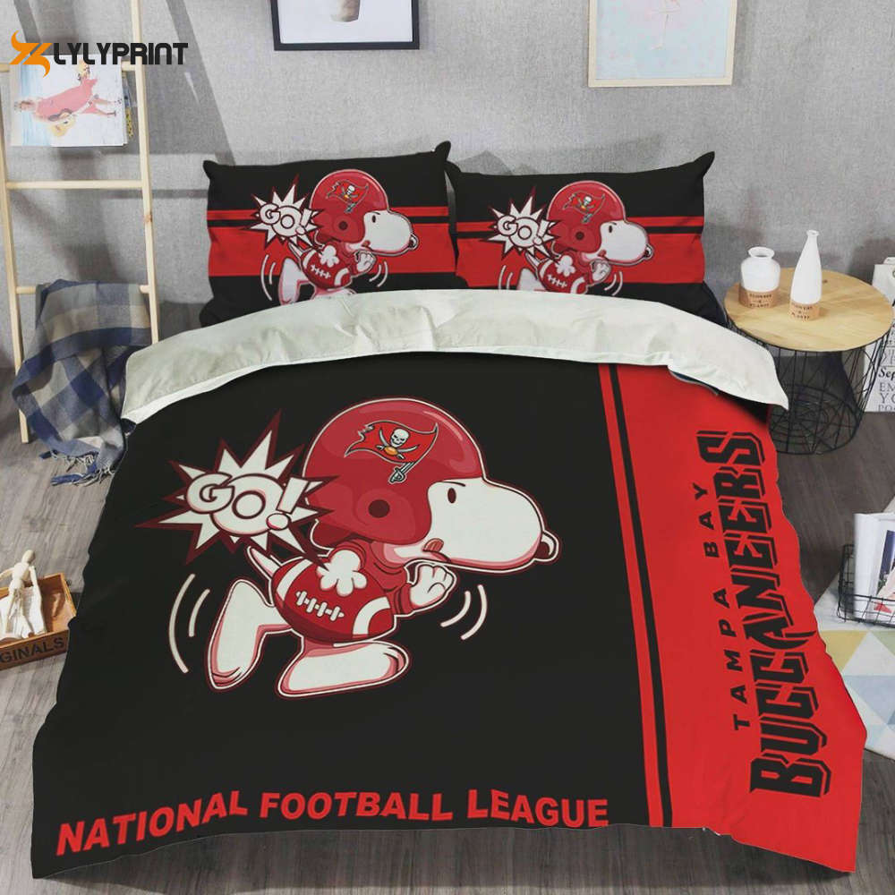 tampa bay buccaneers duvet cover bedding set bd842