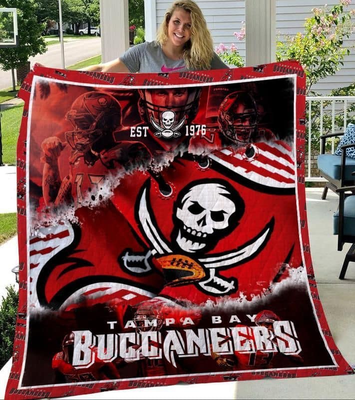 tampa bay buccaneers premium quilt 074 j1c08